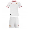 Baby Fußballbekleidung Sevilla Heimtrikot 2024-25 Kurzarm (+ kurze hosen)